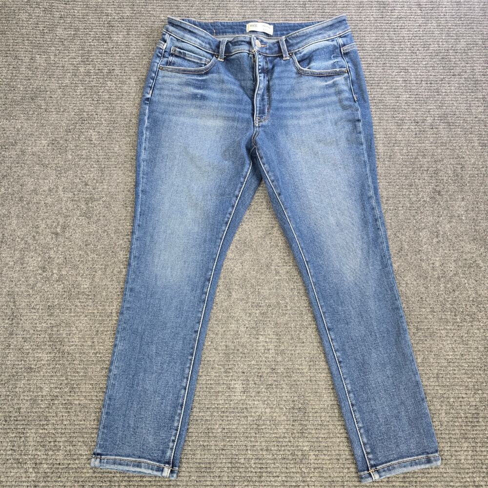 BKE Payton Jeans Womens 31x27 Blue Mid Rise Ankle Skinny Universal Fit Stretch